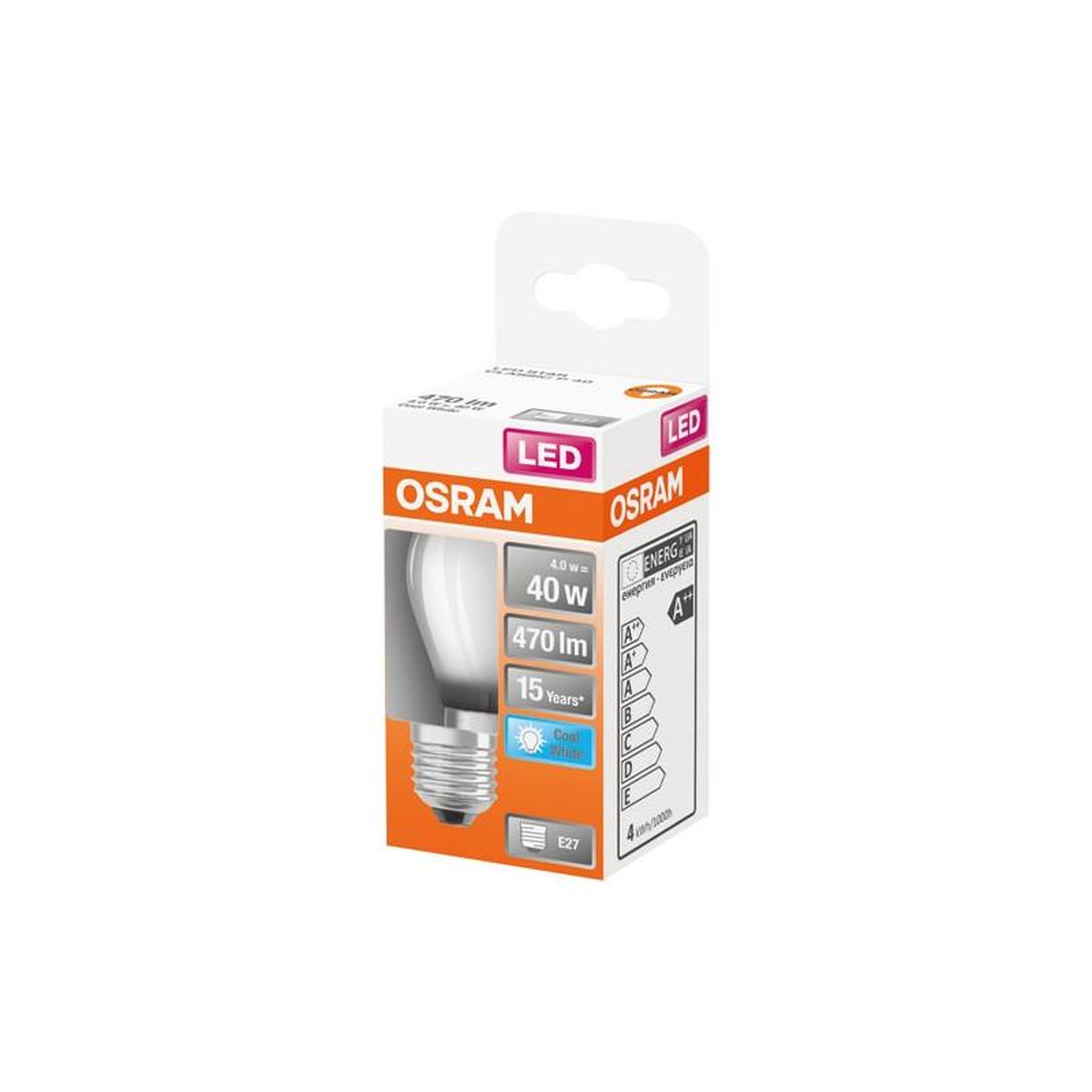 Osram LED SPH VER.DEP 4W E27 FRD BTE OSRAM - 4058075435124