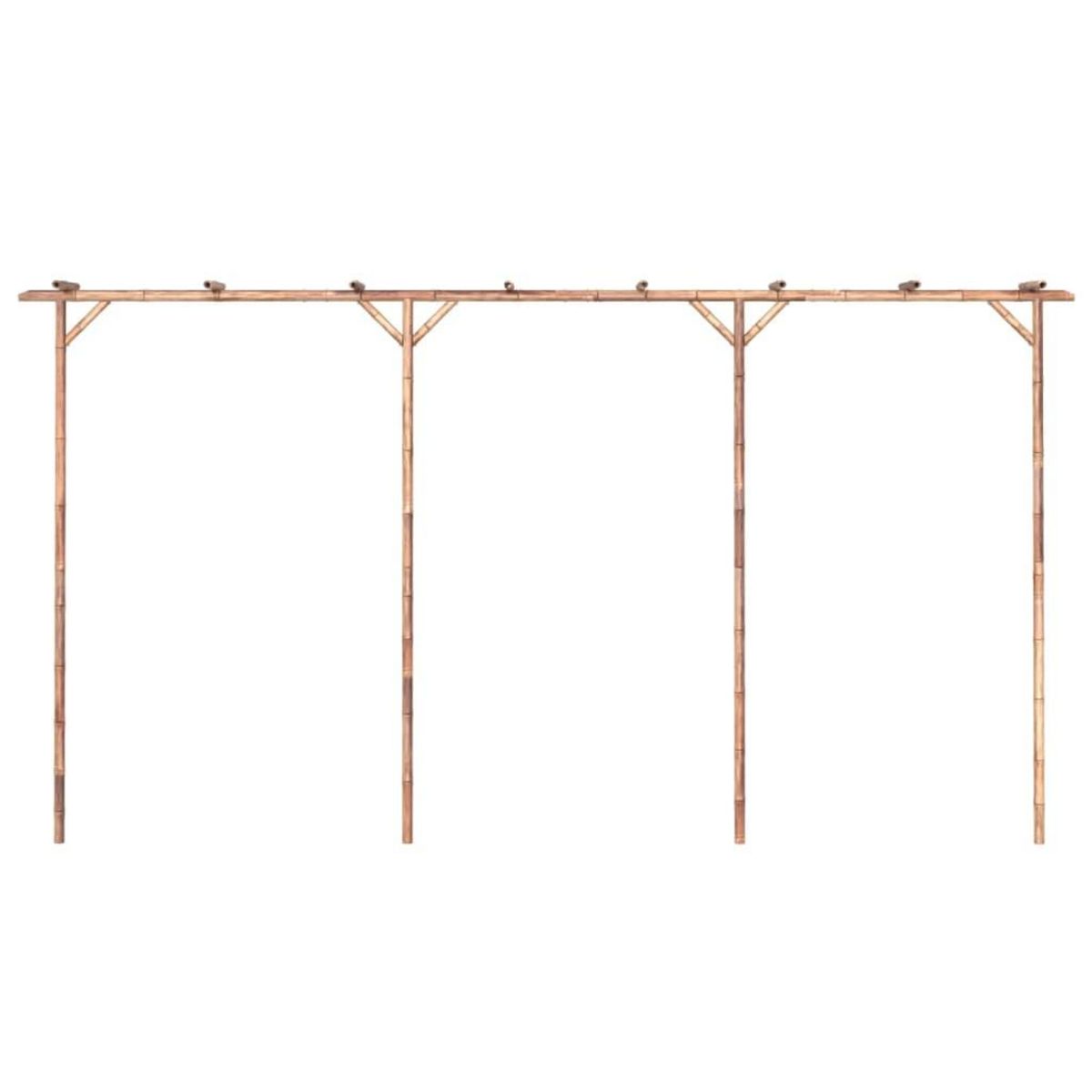 VIDAXL Pergola Bambou 385x40x205 cm