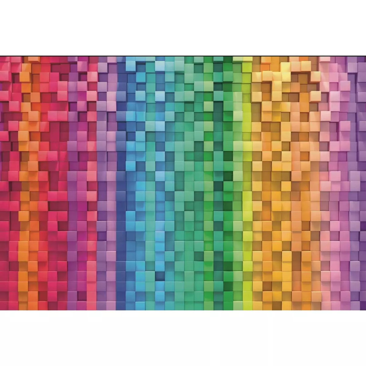 CLEMENTONI Puzzle 1500 pièces : Colorboom collection : Pixel