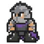 Figurine Pixel Shredder - Tortues Ninja
