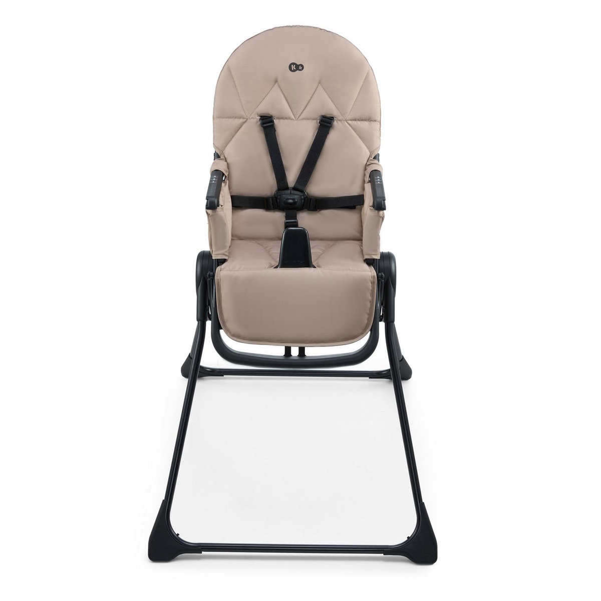 KINDERKRAFT Chaise haute evolutive bebe dossier inclinable et harnais