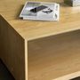 Voir la diapositive 2 : Paris Prix Table Basse  Kubico  120cm Chêne Massif