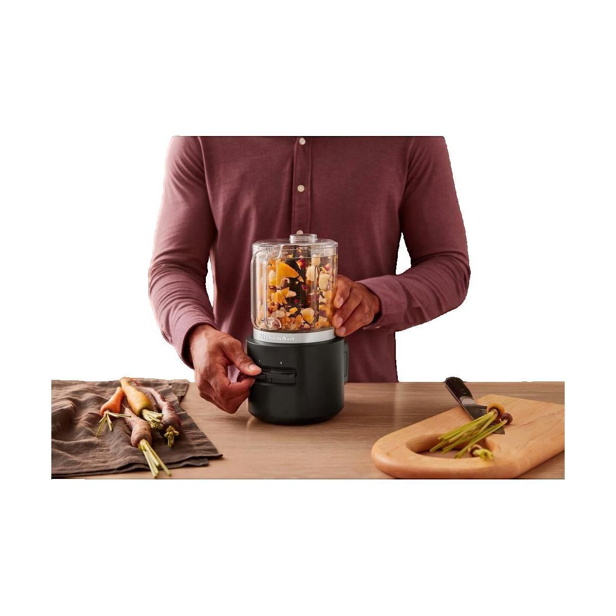 KitchenAid Hachoir électrique sans fil KitchenAid 5KFCR500BM noir