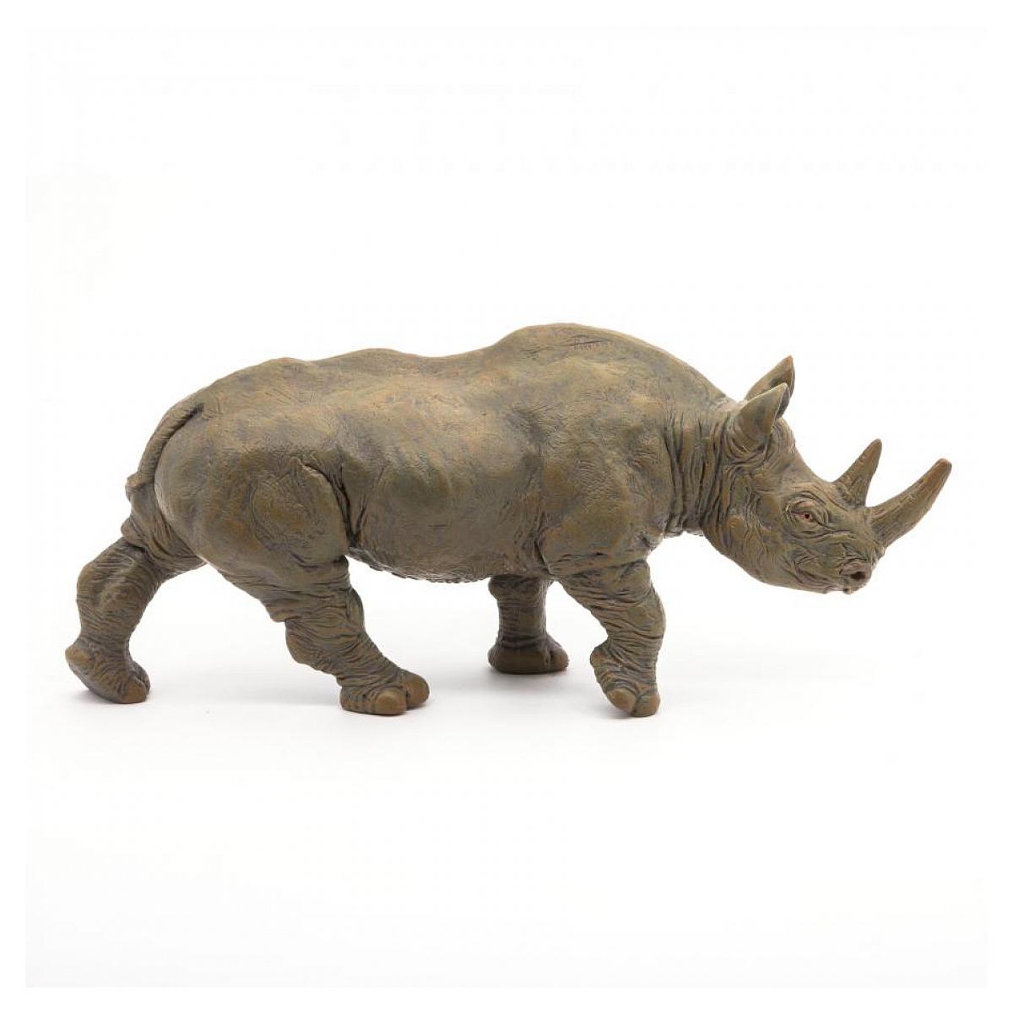 Voir la diapositive 3 : Papo Rhinocéros noir  figurine