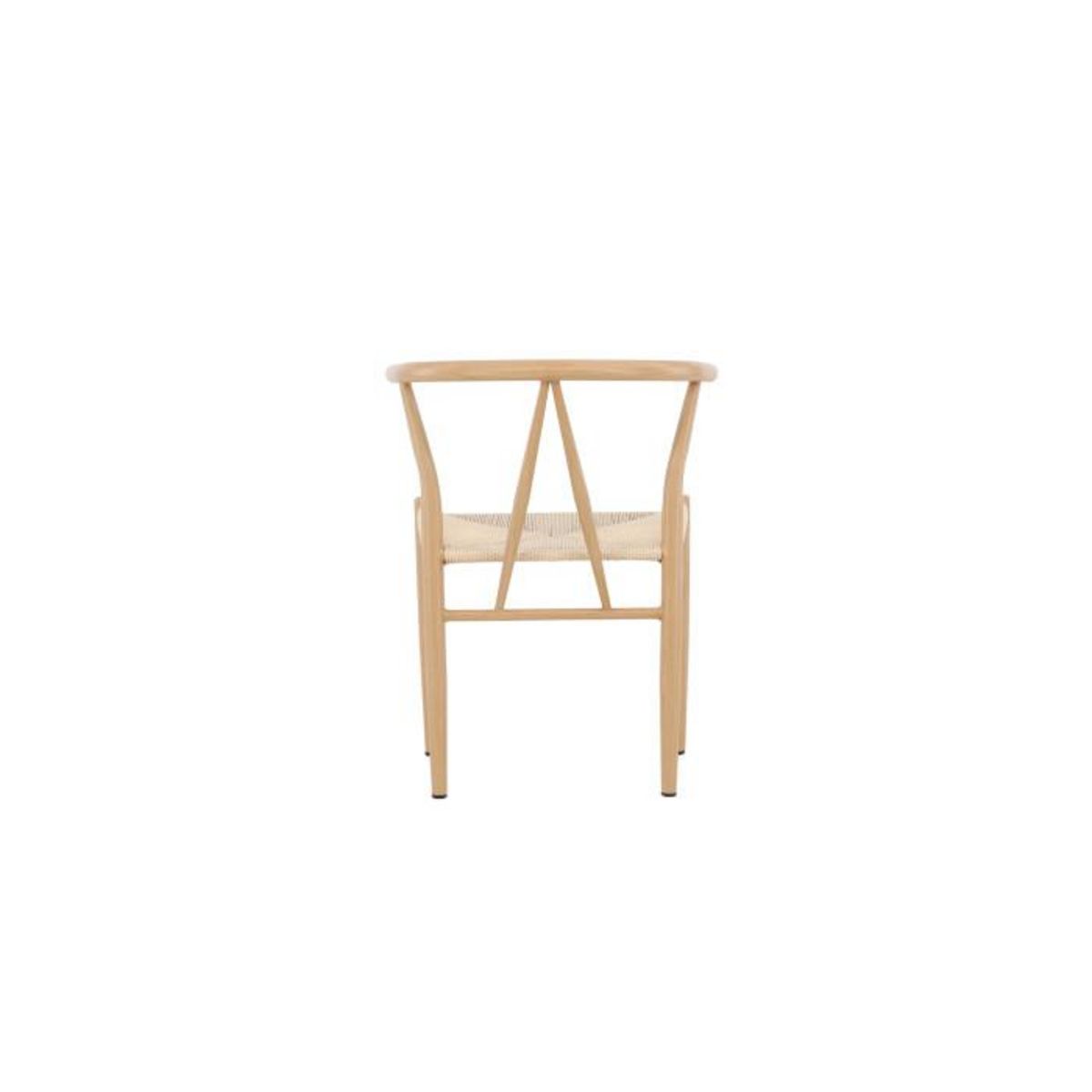 Paris Prix Chaise en Rotin  Alfons  72cm Naturel