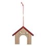 Voir la diapositive 6 : ATMOSPHERA Lot de 4 Sujets de Noël  Chien  12cm Beige & Rouge