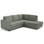 Voir la diapositive 5 : LISA DESIGN Jake - canapé d'angle droit 5 places convertible en fausse fourrure