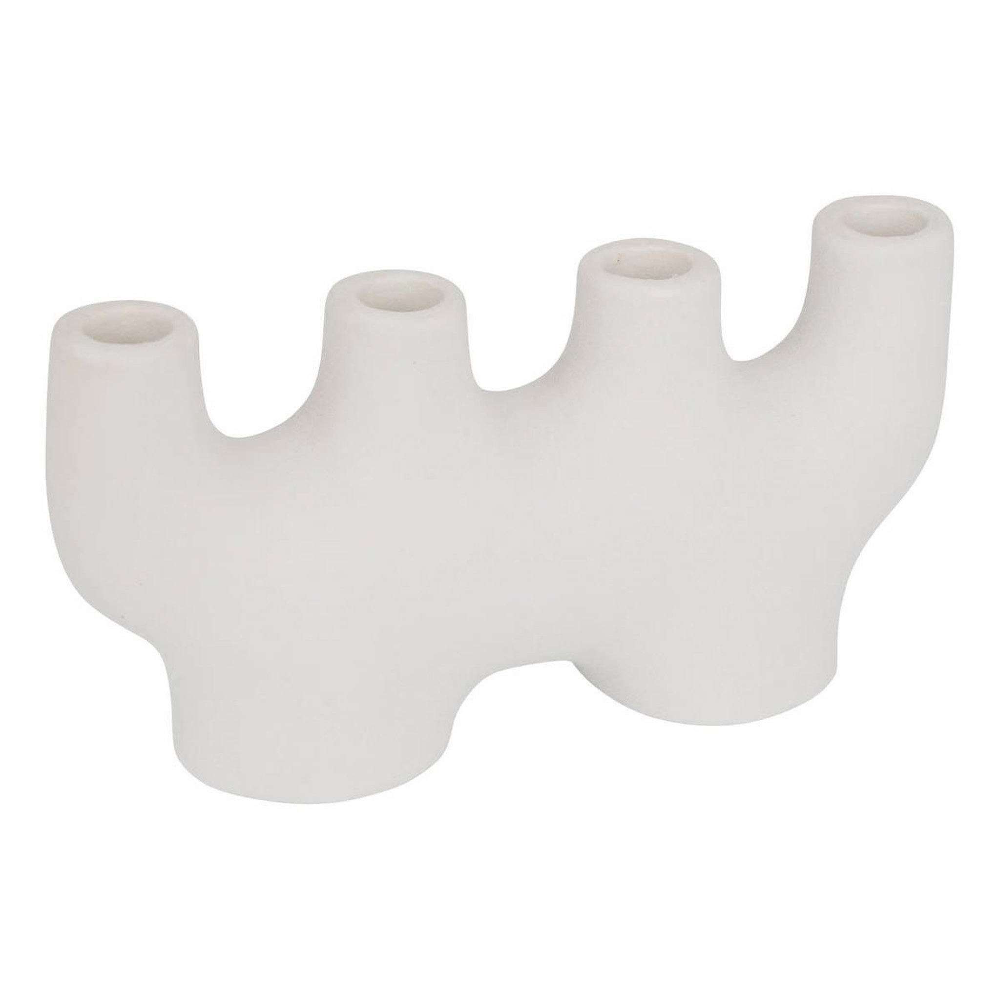 ATMOSPHERA Chandelier en céramique  sien  24cm blanc