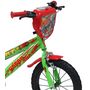 Voir la diapositive 4 : Vélo 14  Garçon  Urban Skate  pour enfant de 95/110 cm avec stabilisateurs à molettes - Plaque décorative avant - Porte bidon - 2 freins