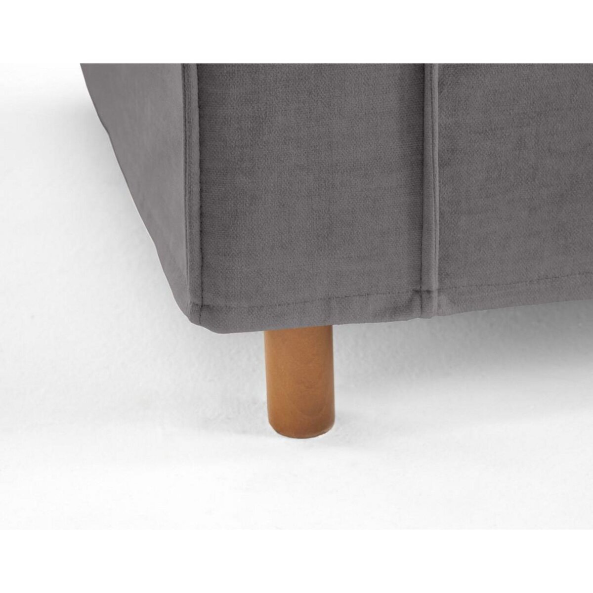 LISA DESIGN Jake - canapé déhoussable d'angle droit 5 places en velours