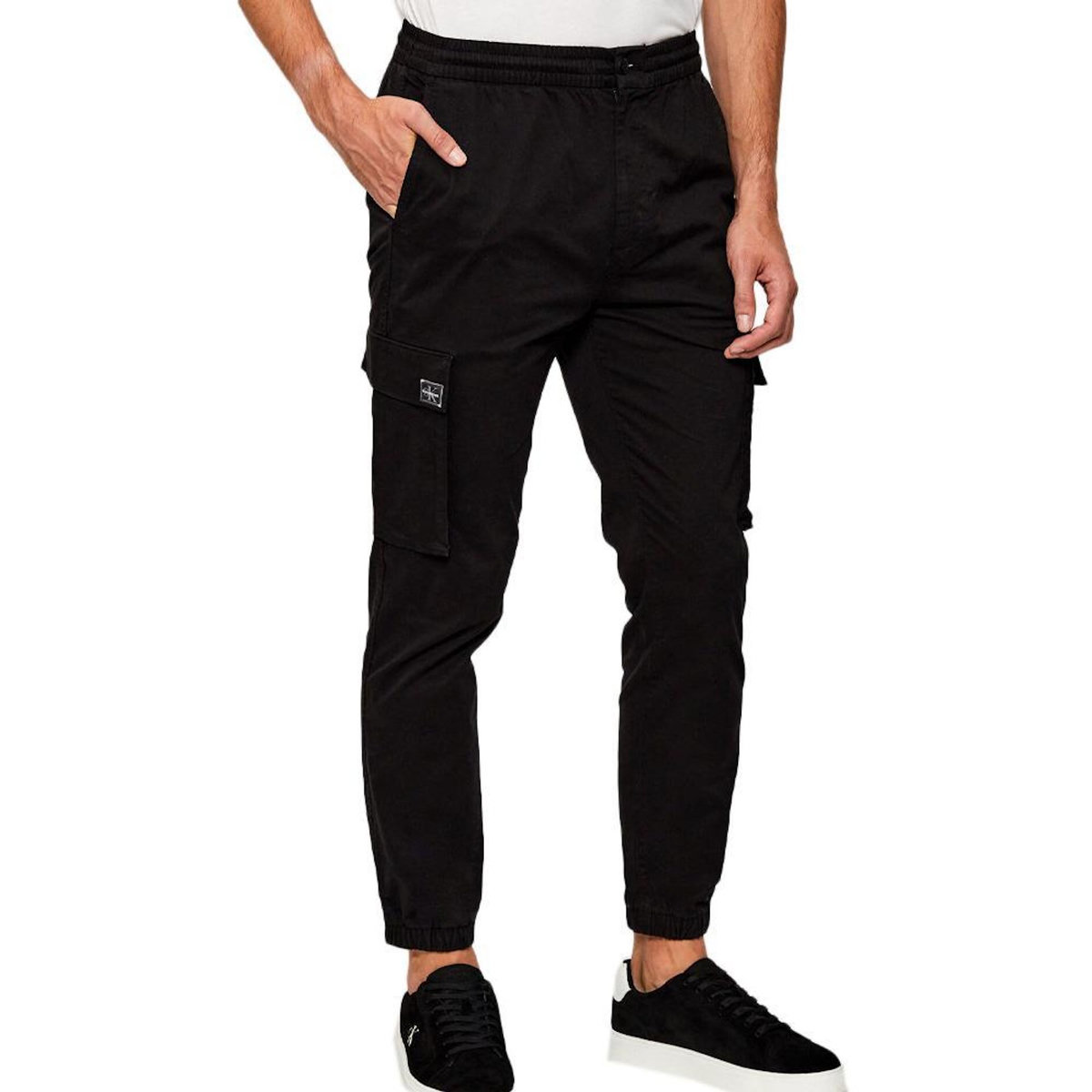 CALVIN KLEIN JEANS Pantalon Cargo  Homme Calvin Klein Jeans Skinny Comfort Cotto