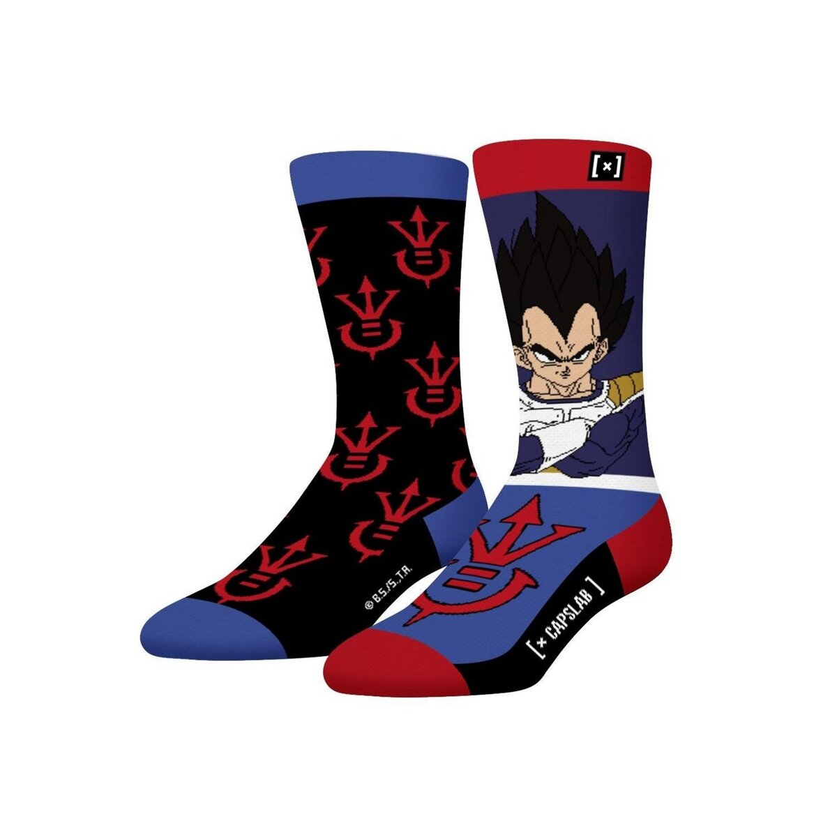 CAPSLAB Paire de chaussettes de ville Dragon Ball Z Veg