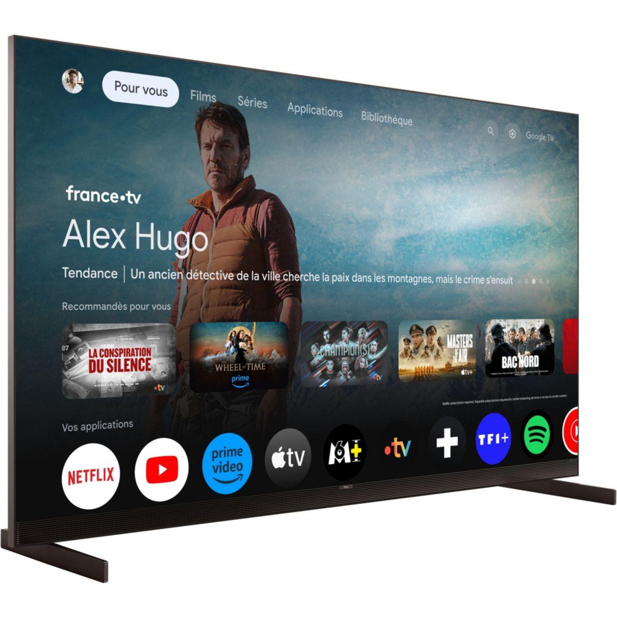 Voir la diapositive 3 : TCL Tv mini led 75x11l (2026) 75  (189 cm)