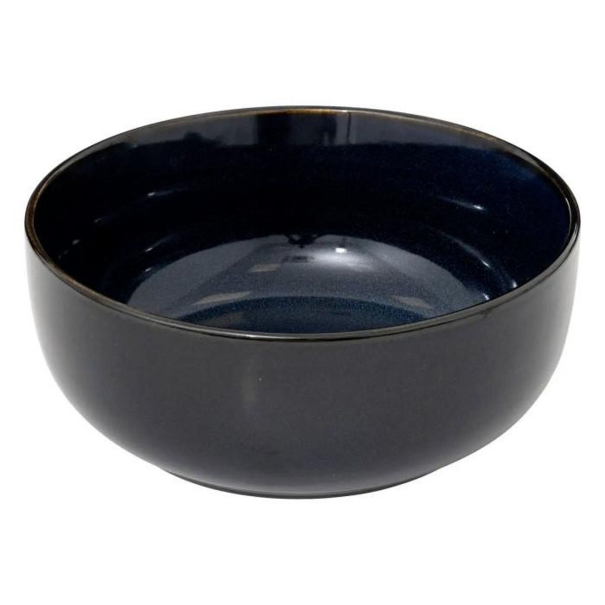 SECRET DE GOURMET Saladier en Céramique  Terre Inconnue  22cm Bleu