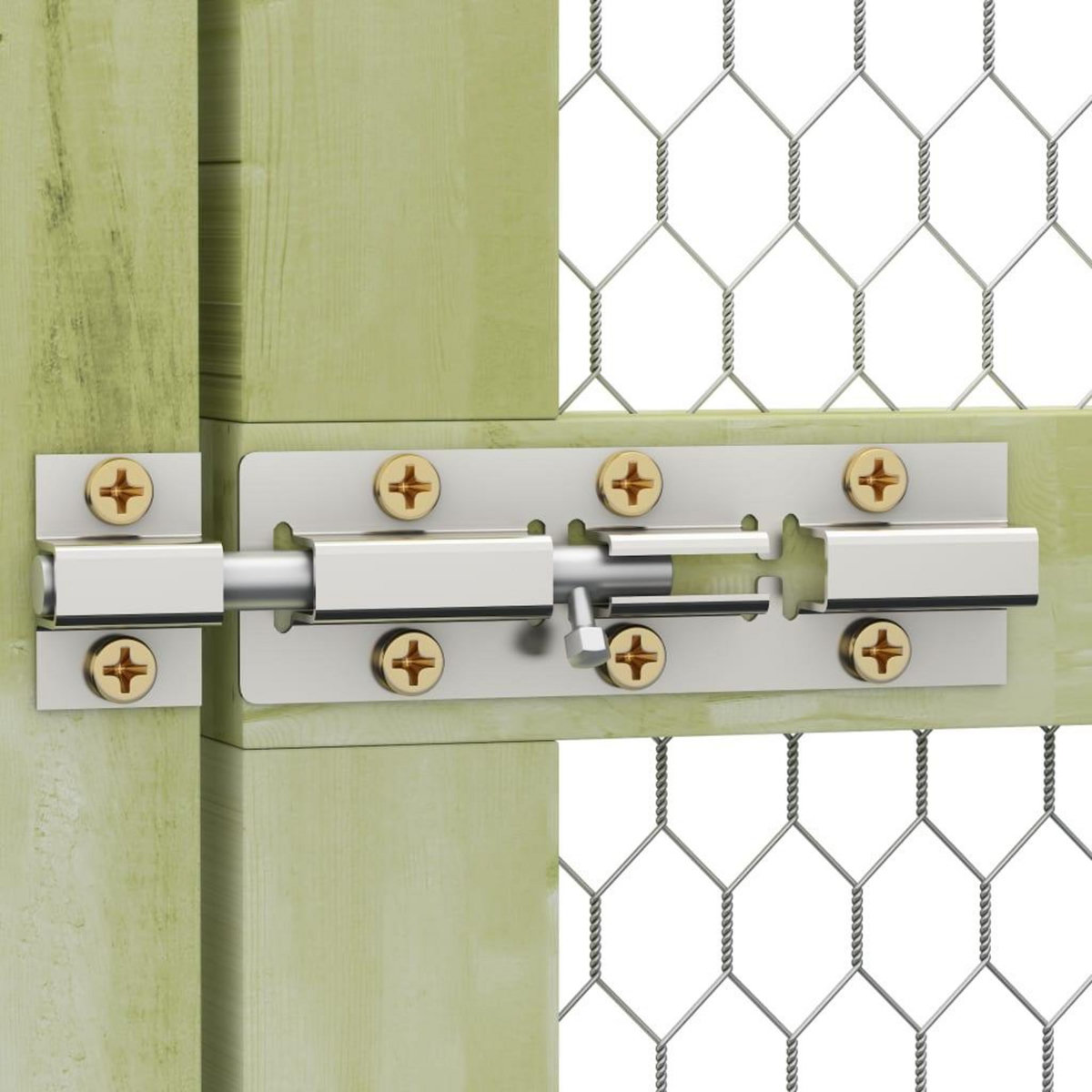 VIDAXL Poulailler 1,5x3x1,5 m Pinede impregnee