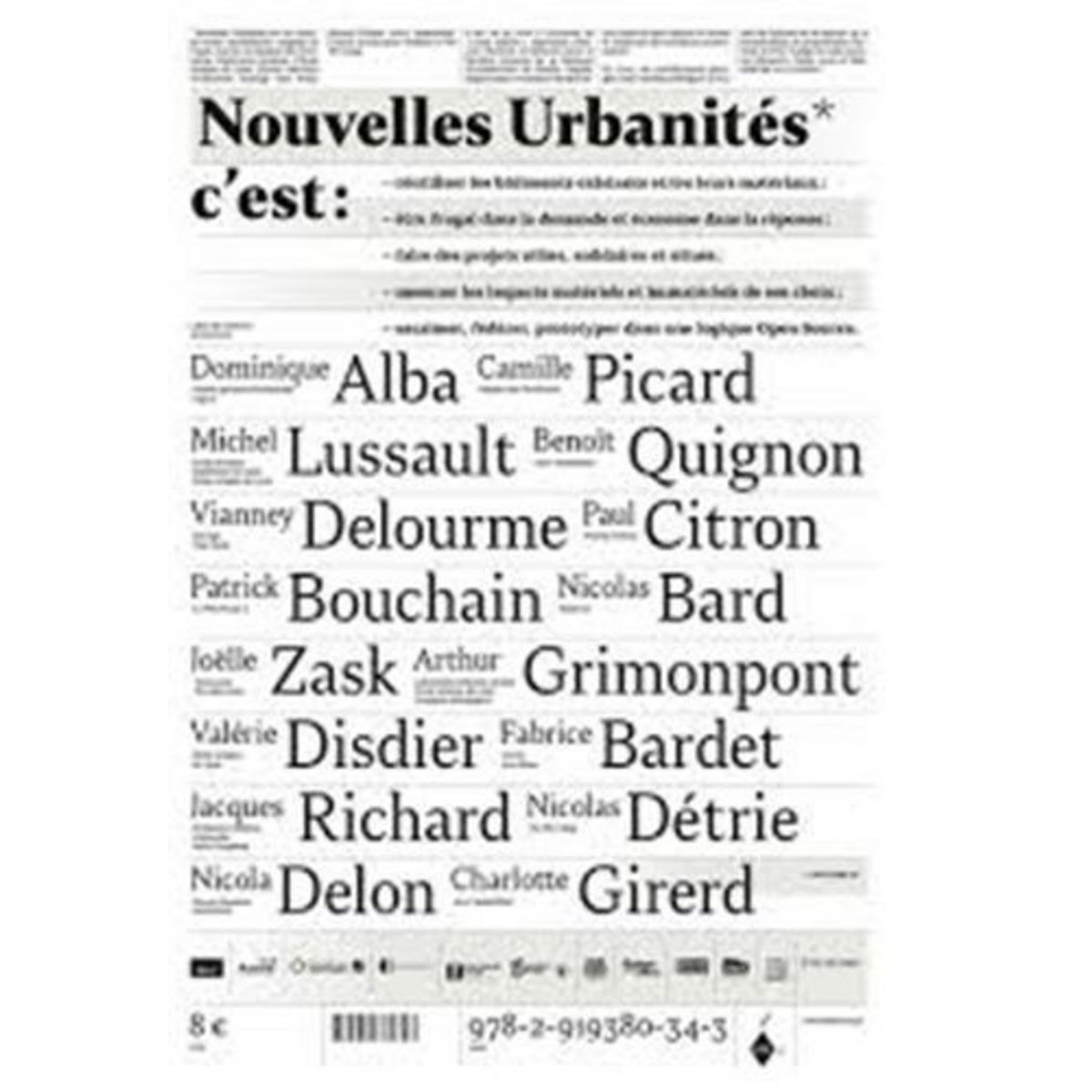 NOUVELLES URBANITES, Alba Dominique