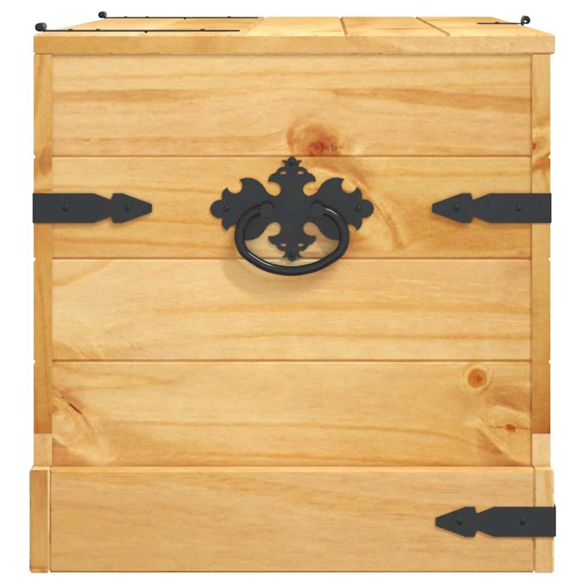 Voir la diapositive 5 : VIDAXL Coffre de rangement pin mexicain gamme  91x49,5x47 cm