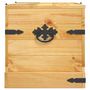 Voir la diapositive 5 : VIDAXL Coffre de rangement Pin mexicain Gamme  91x49,5x47 cm
