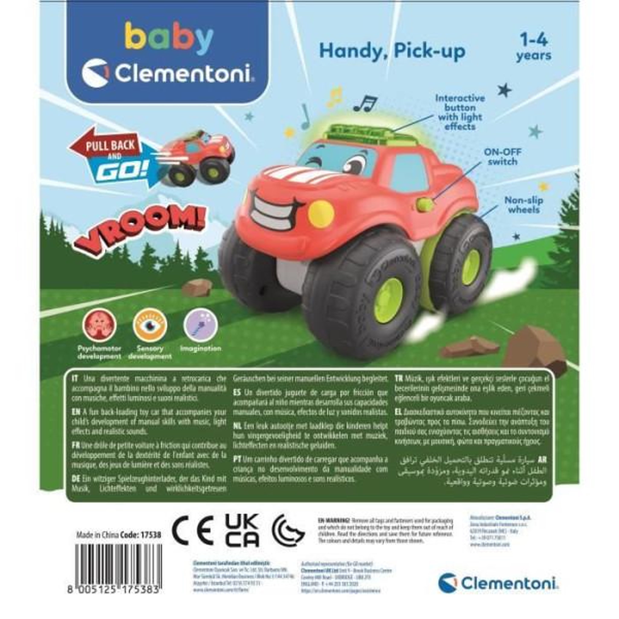 Voir la diapositive 6 : CLEMENTONI CLEMENTONI - Mon pick-up interactif