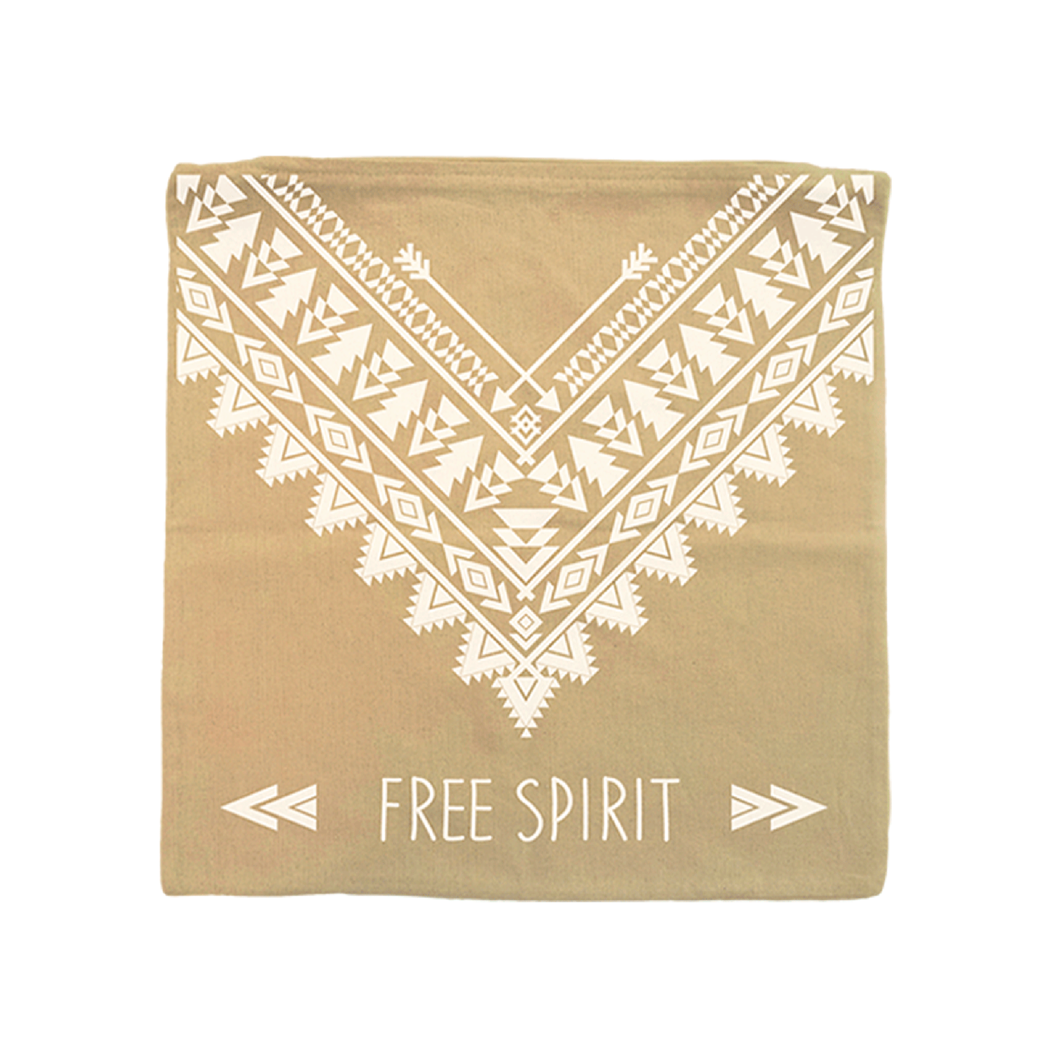 Voir la diapositive 1 : SUD TRADING Housse pour coussin Ethnique - 40 x 40 cm - Free spirit