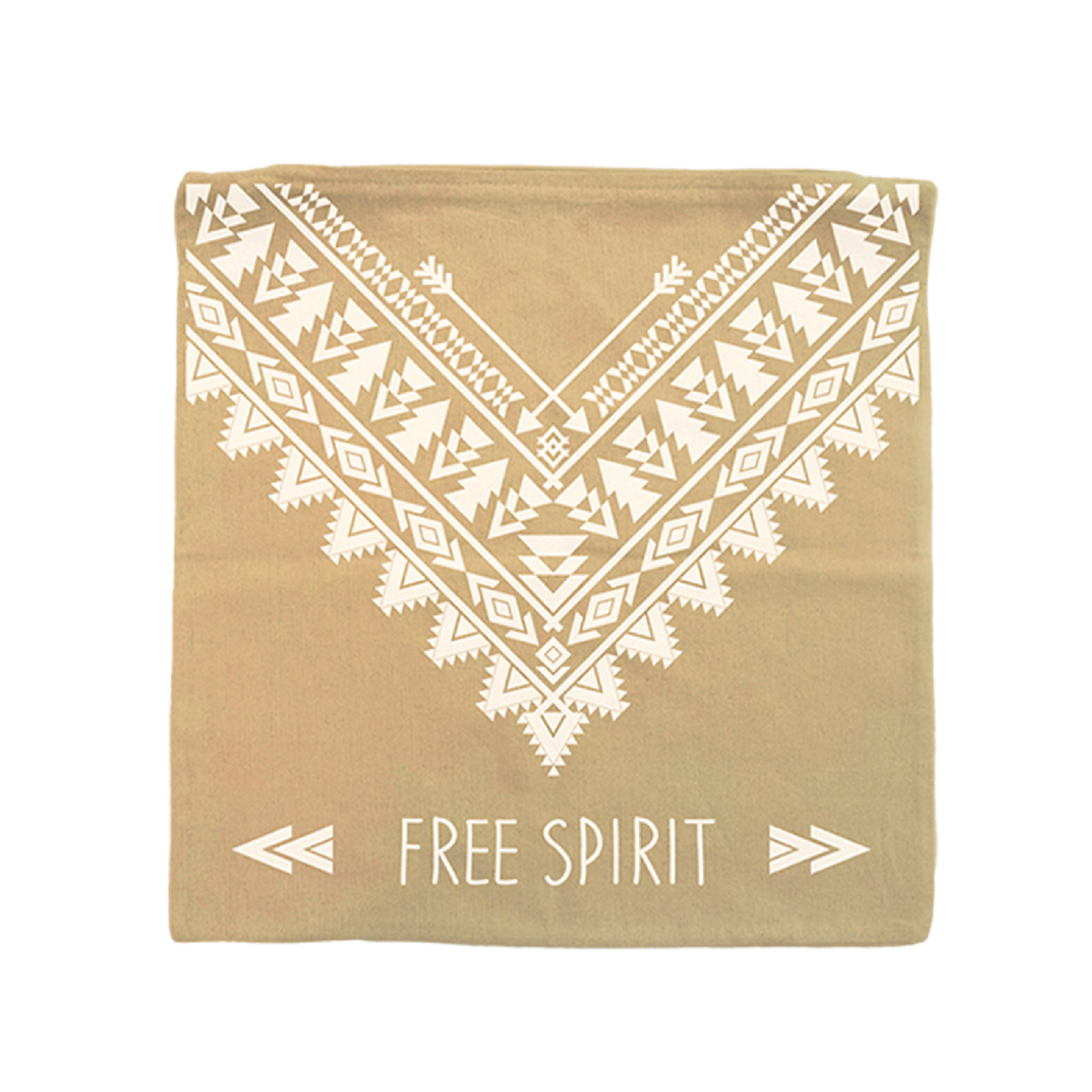 SUD TRADING Housse pour coussin Ethnique - 40 x 40 cm - Free spirit