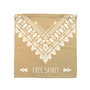 Voir la diapositive 1 : SUD TRADING Housse pour coussin Ethnique - 40 x 40 cm - Free spirit