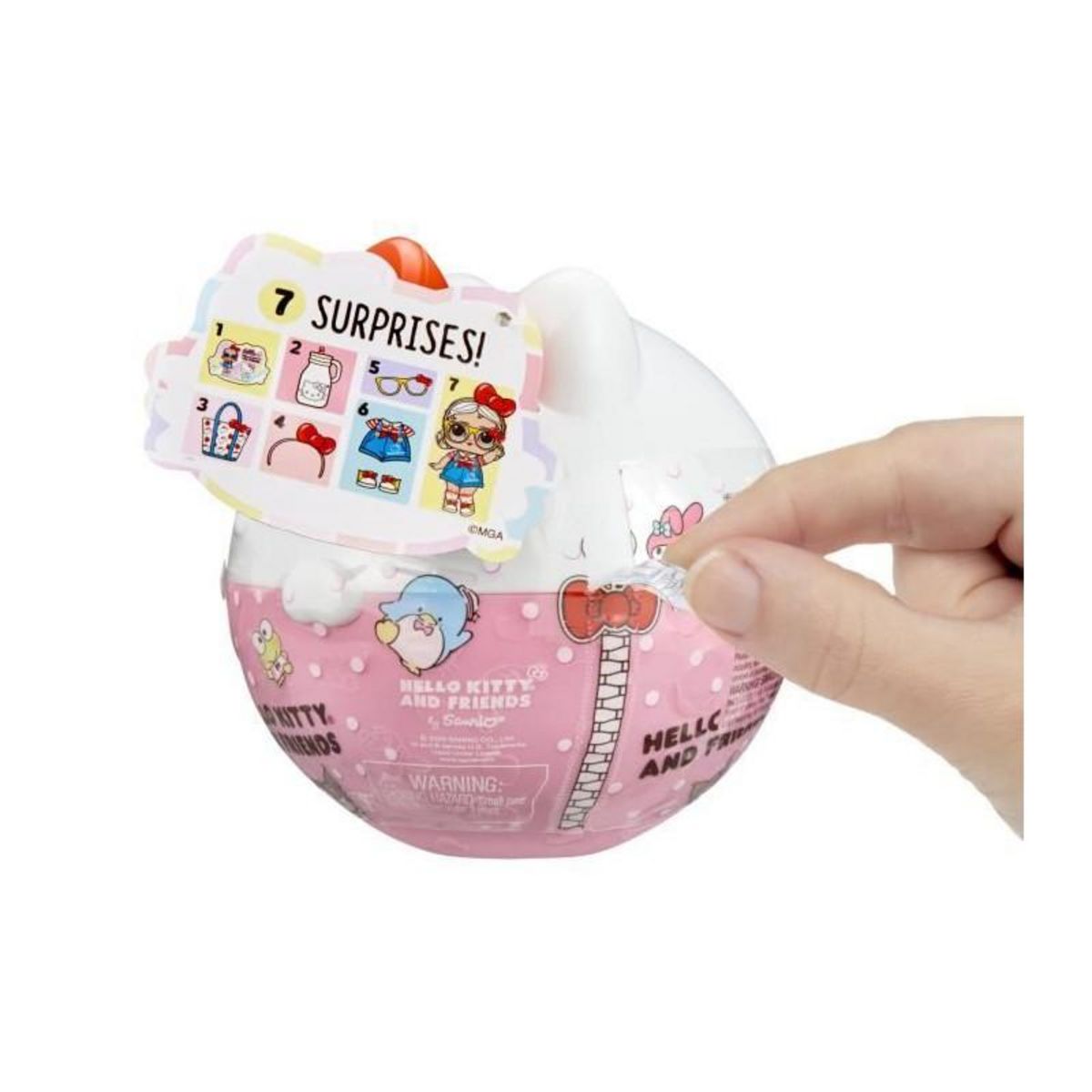 L.O.L. SURPRISE! L.O.L. Surprise Loves Hello Kitty Tots Poupées 7,5 cm - Des 3 ans