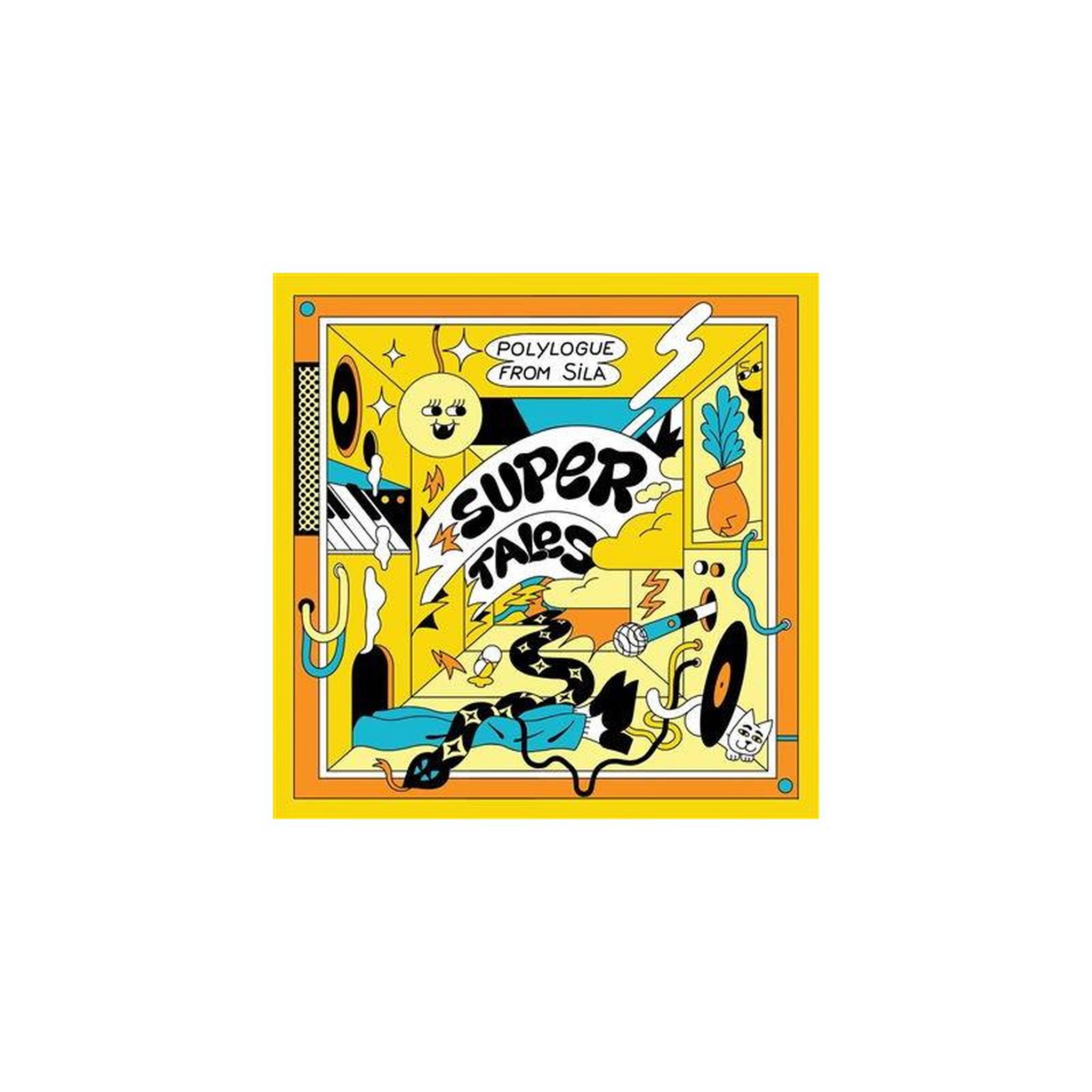 Album vinyle 33t supertales par polylogue from sila, style soul-funk-r&b neo-soul, afrobeat, hip