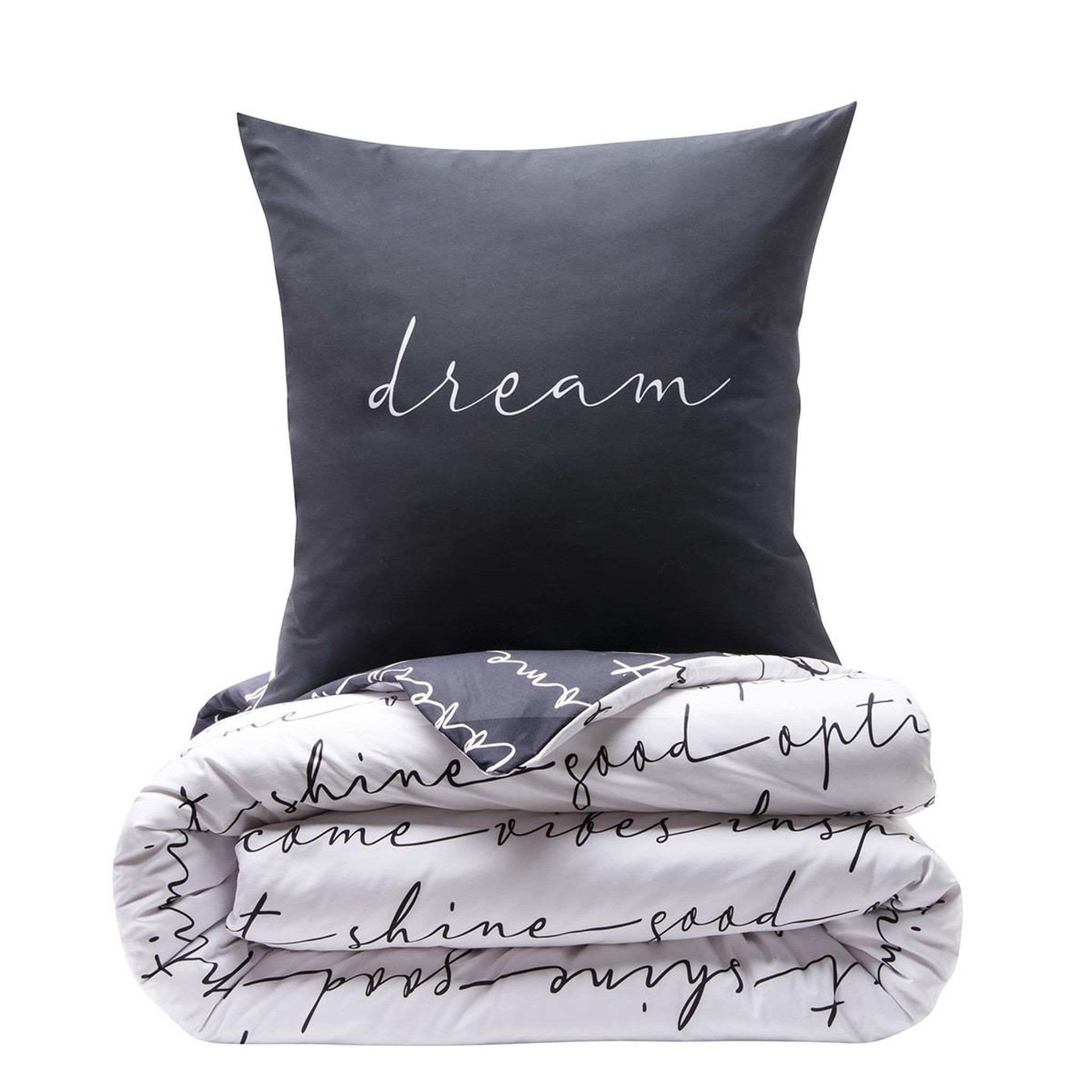 Voir la diapositive 2 : FUTURE HOME Parure de lit 2 personnes en microfibre