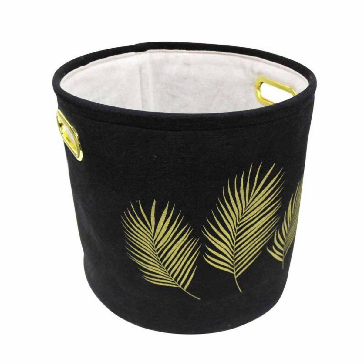 Paris Prix Panier de Rangement Imprimé  Orbella  27cm Noir