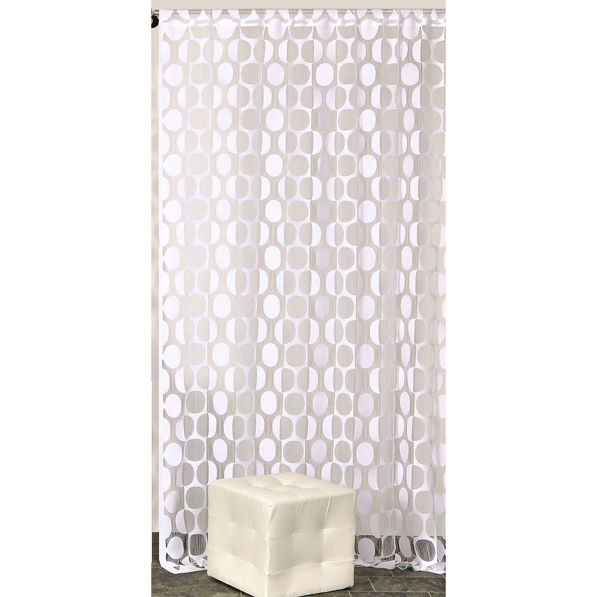 Rideau maille filet SEVENTIES