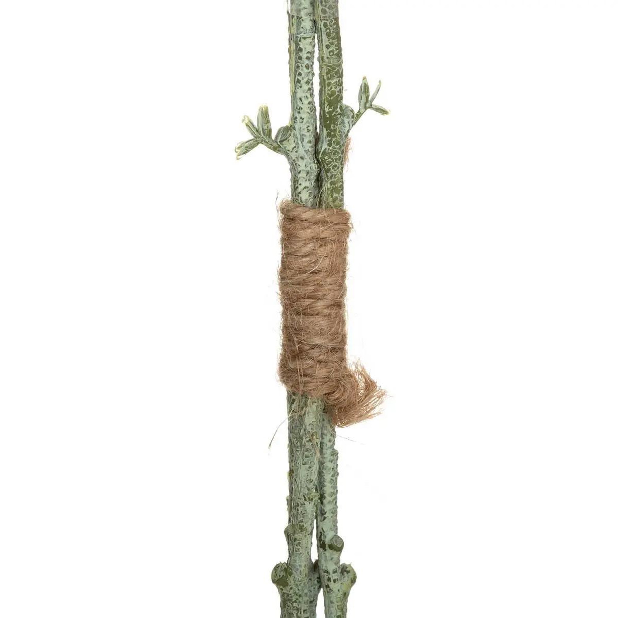 Voir la diapositive 2 : ATMOSPHERA Plante artificielle  bouquet eucalyptus  63cm vert