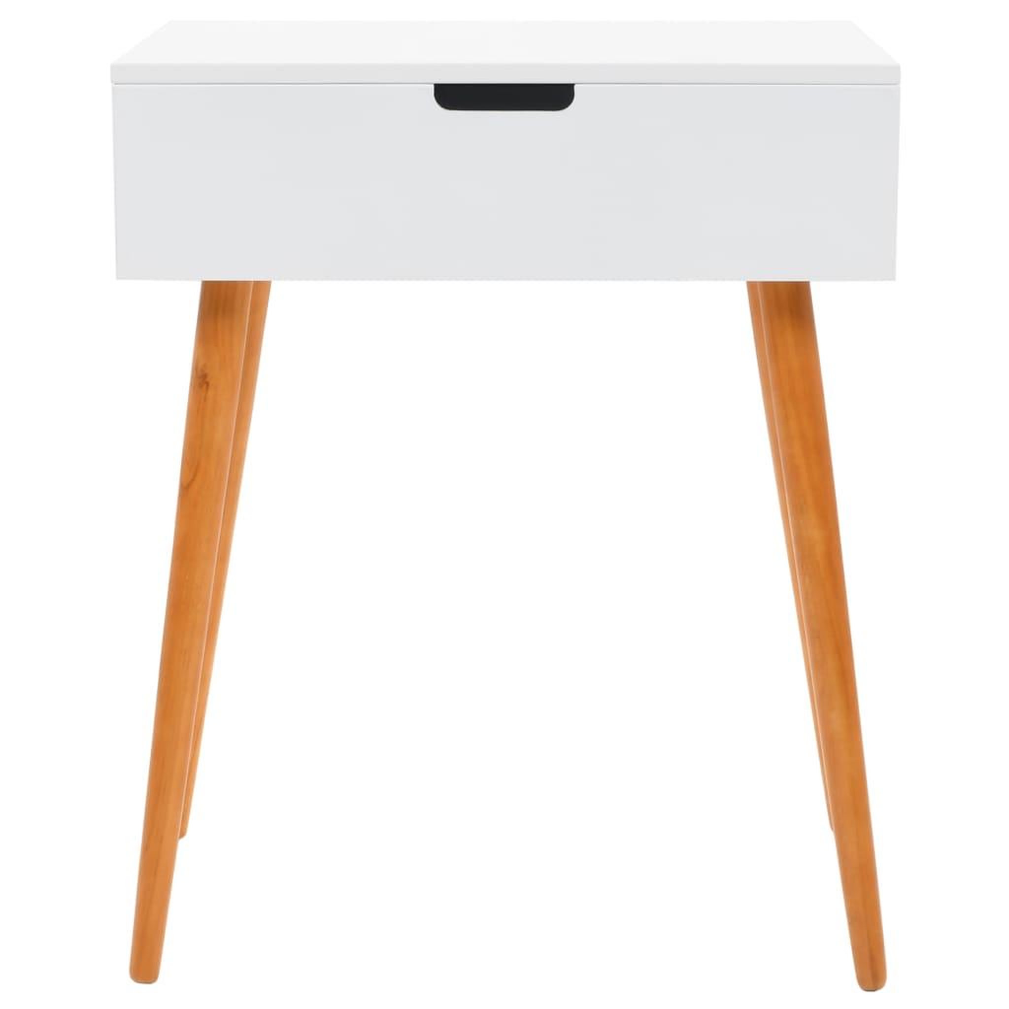 Voir la diapositive 3 : VIDAXL Coiffeuse avec miroir mdf 60 x 40 x 75 cm