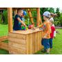 Voir la diapositive 2 : Fungoo Aire de jeux Maxi Smile Farm - Toboggan bleu - Fungoo