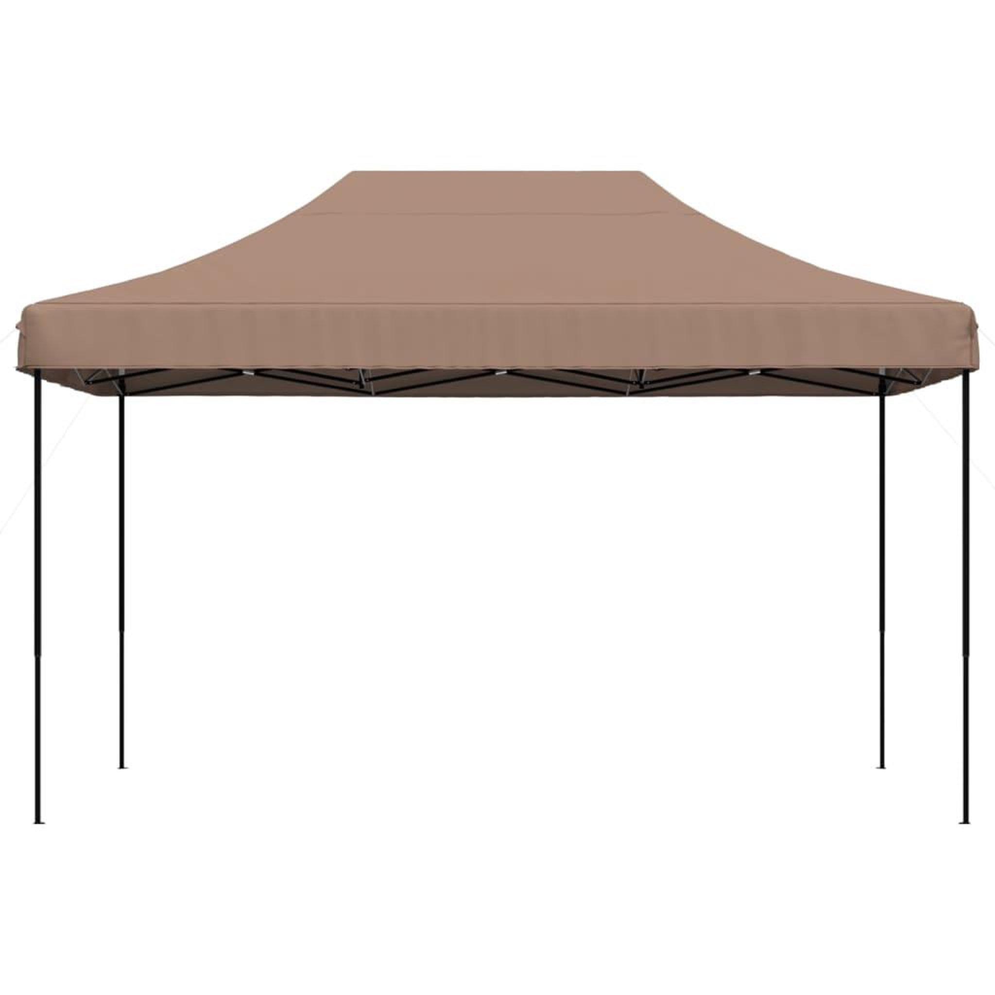 Voir la diapositive 3 : VIDAXL Tente de reception pliable escamotable marron 440x292x315 cm