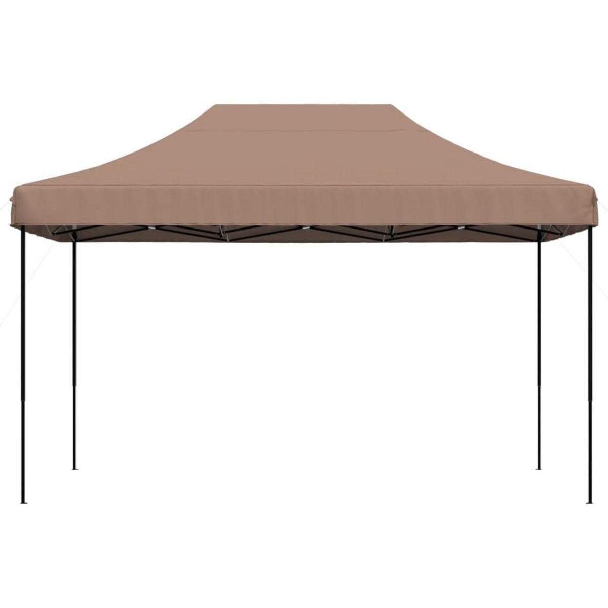 VIDAXL Tente de reception pliable escamotable marron 440x292x315 cm