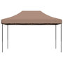 Voir la diapositive 3 : VIDAXL Tente de reception pliable escamotable marron 440x292x315 cm