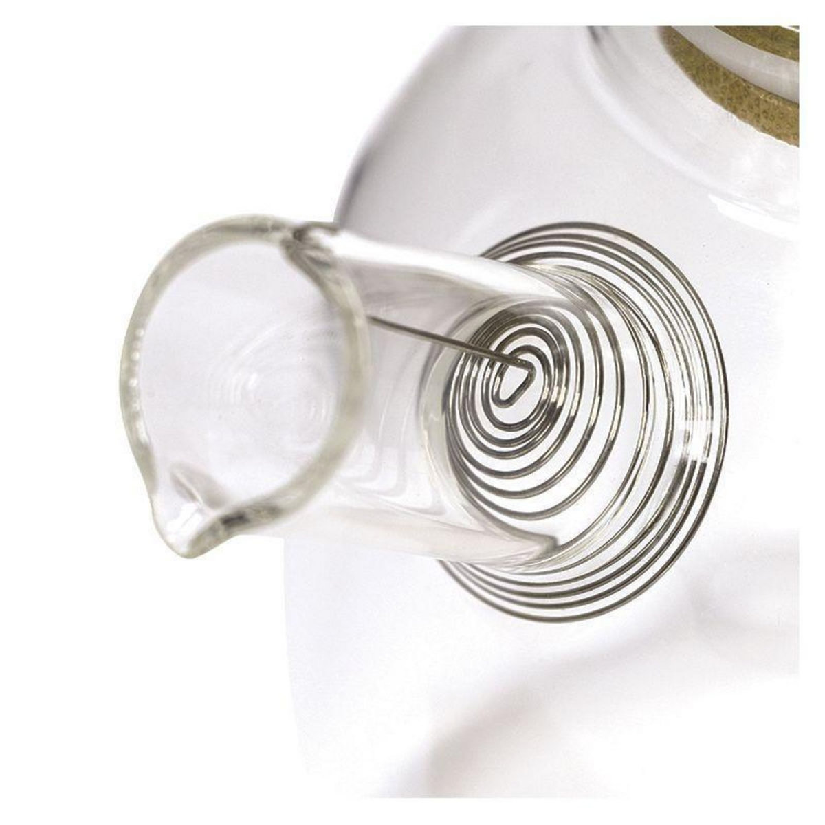 Aromandise Théière en verre et bambou - 1 L