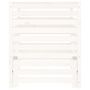 Voir la diapositive 5 : VIDAXL Composteur Blanc 82,5x82,5x99,5 cm Bois massif de pin