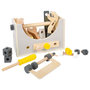 Voir la diapositive 1 : SMALL FOOT Small Foot - Wooden Toolbox 2in1, 28pcs. 11809