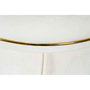 Voir la diapositive 3 : Paris Prix Tabouret Rond Design  Corin  55cm Ivoire & Or