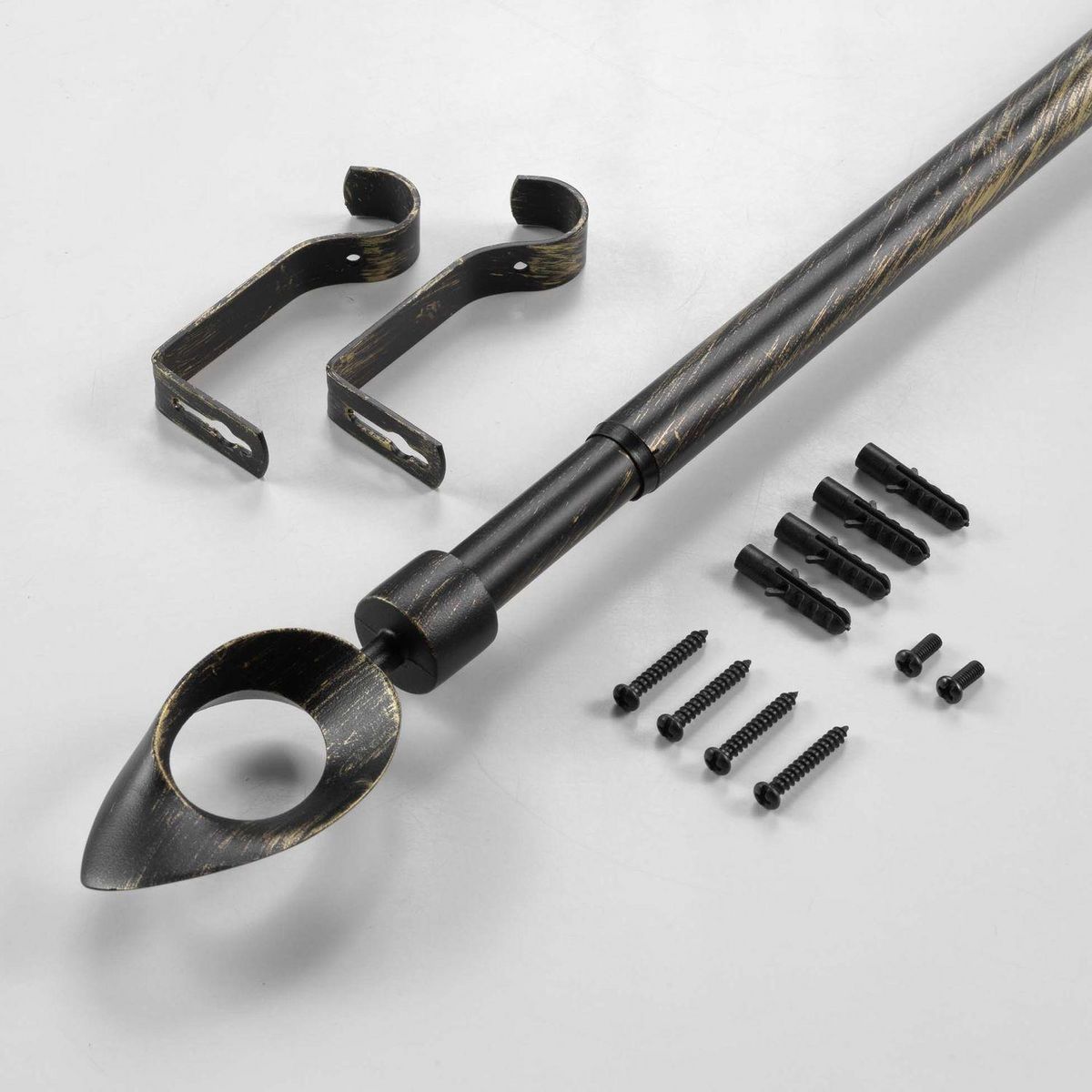 Douceur d'Intérieur Kit de tringle à rideaux extensible OVALON