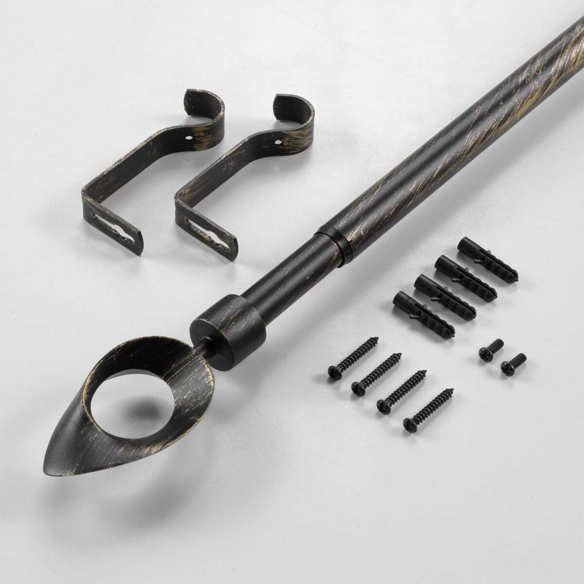 Douceur d'Intérieur Kit de tringle à rideaux extensible OVALON