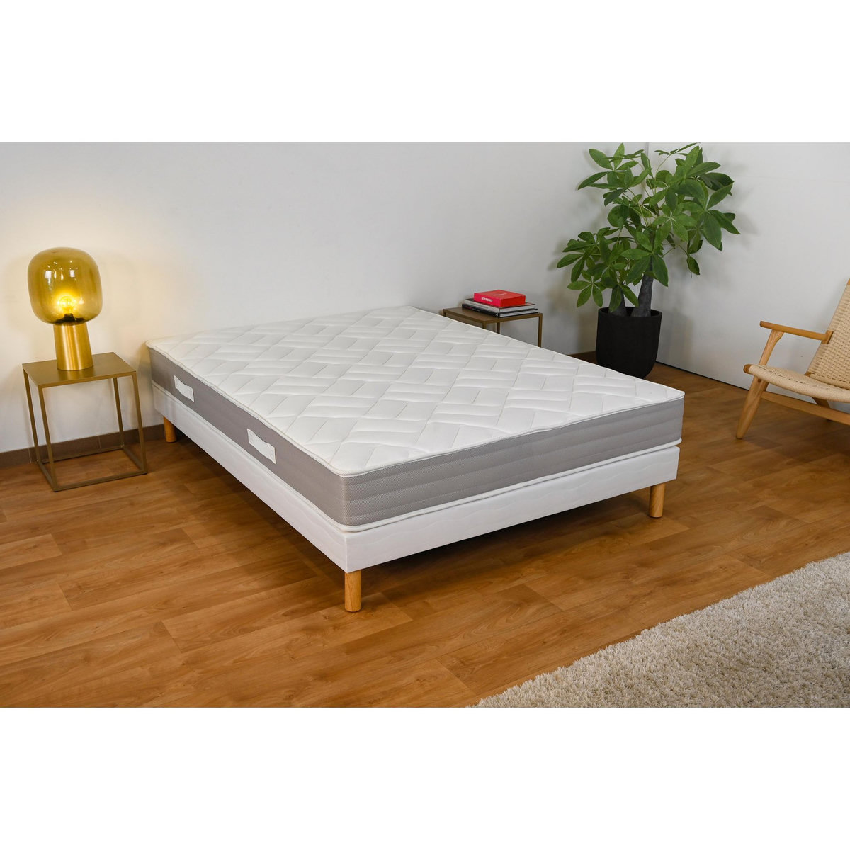 PRESTIGE Collection Matelas ressorts ensachés 140 x 190 cm ATOS
