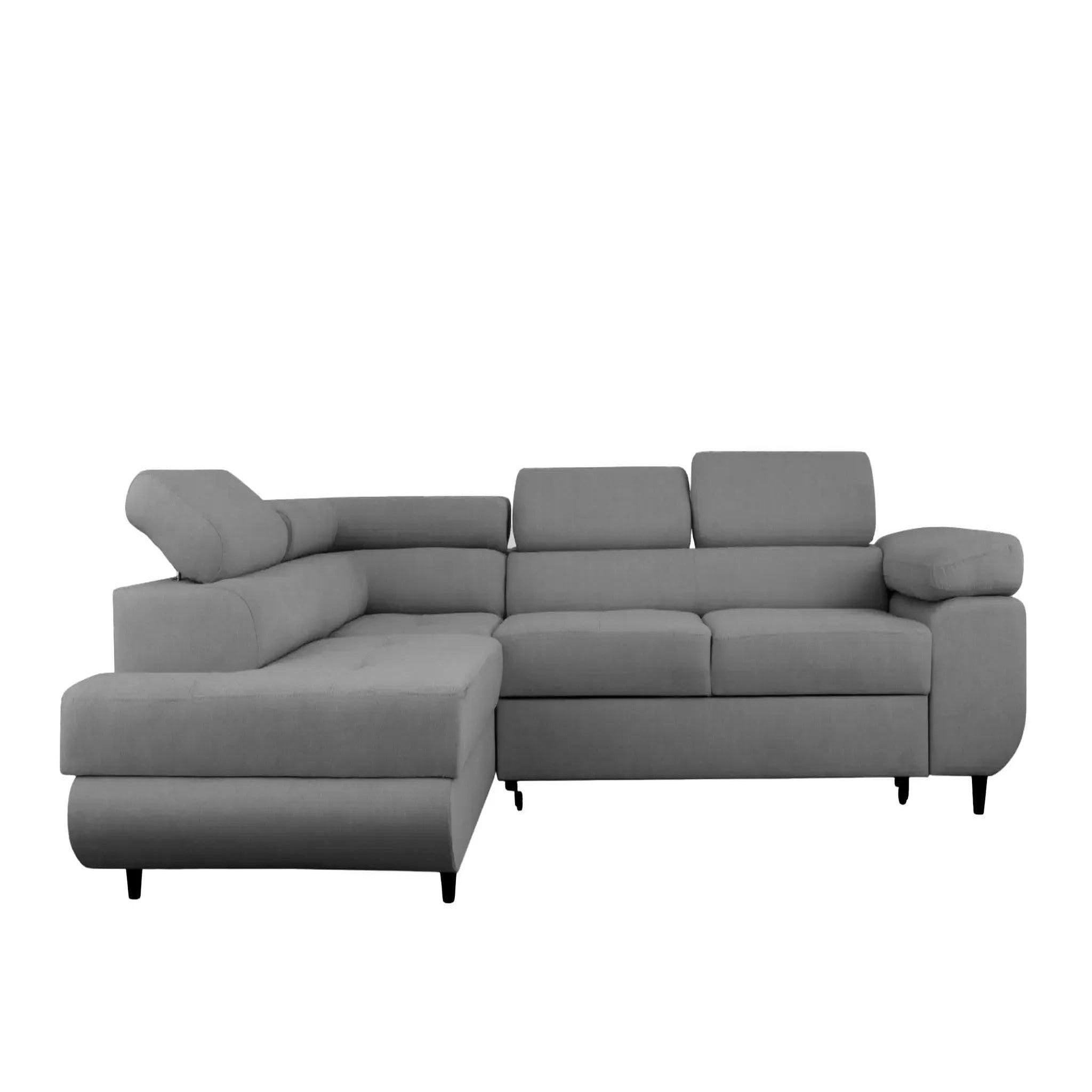Voir la diapositive 1 : CASANOVA PARIS Charlie l - canapé d'angle convertible tissu chiné