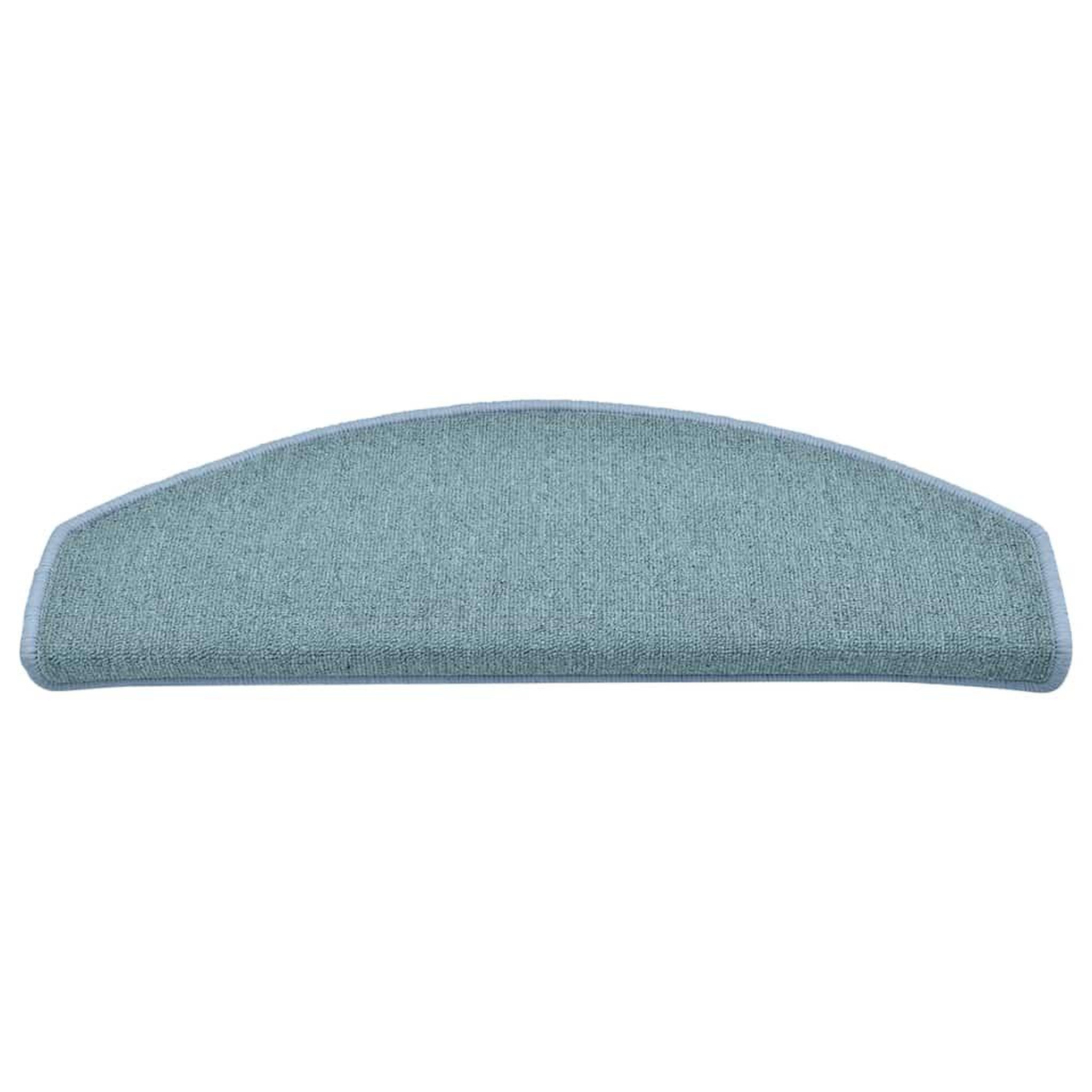 Voir la diapositive 3 : VIDAXL Tapis d'escalier 30 pcs bleu 65x24x4 cm