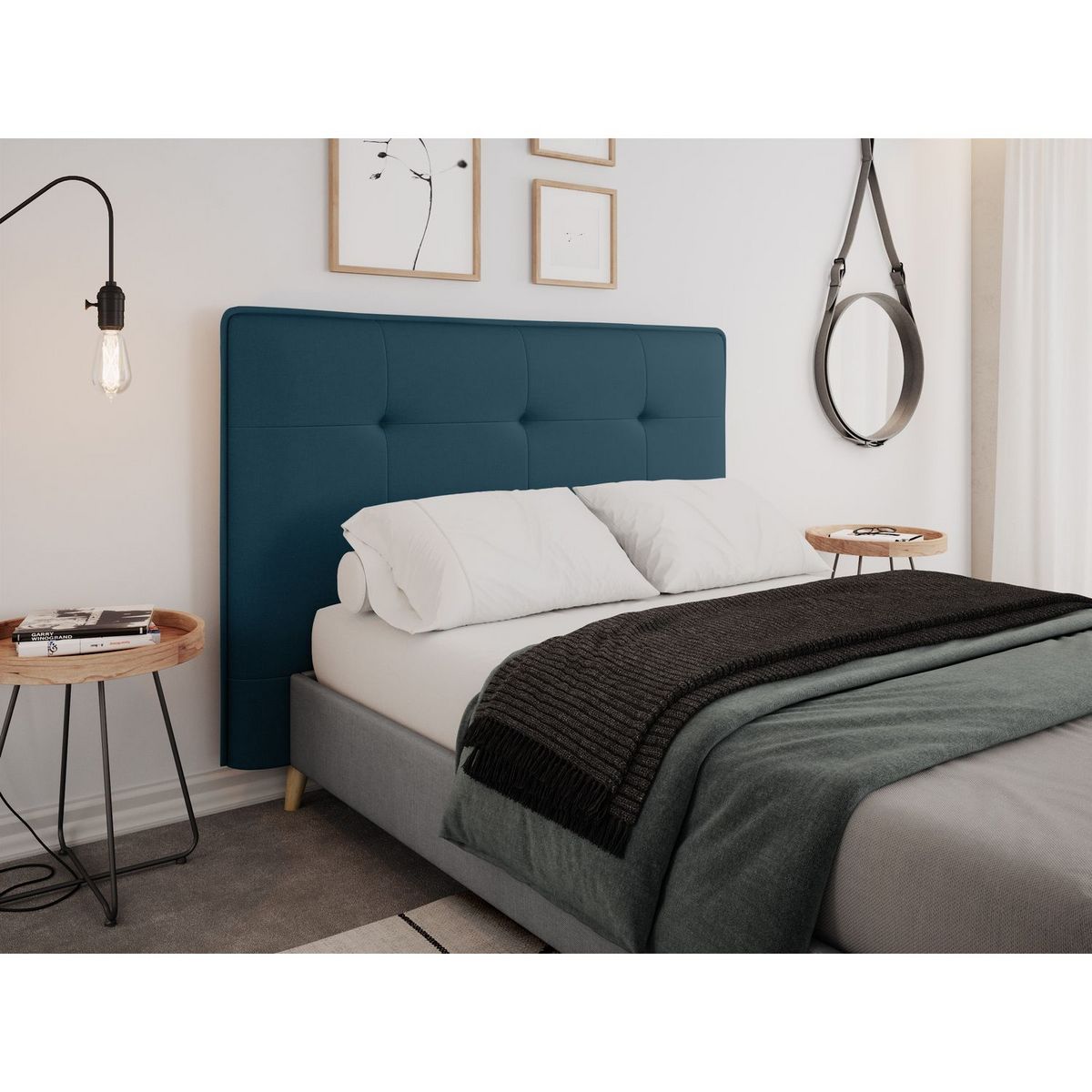 Tête de lit 165cm tissu FUSETA