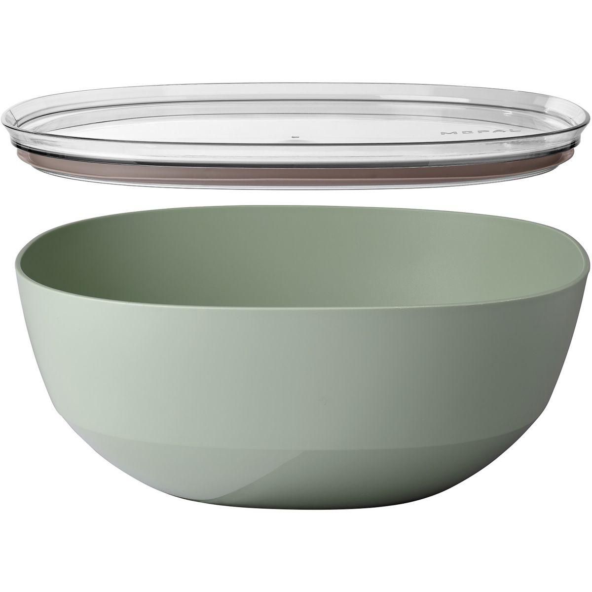 MEPAL Saladier silueta 5000ml + couvercle nordic sage