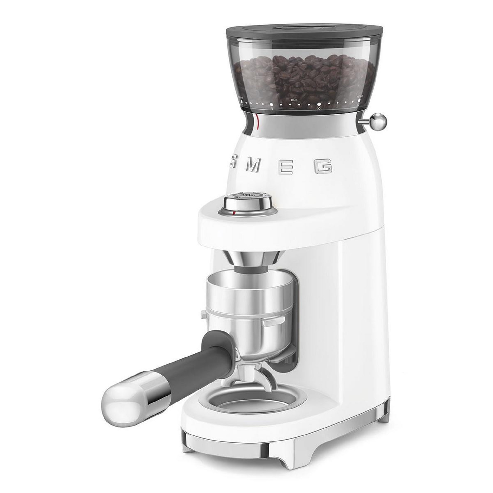 Voir la diapositive 4 : SMEG Moulin à café 240g 150w - cgf03wheu