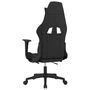 Voir la diapositive 5 : VIDAXL Chaise de jeu de massage avec repose-pied Noir et rouge Tissu